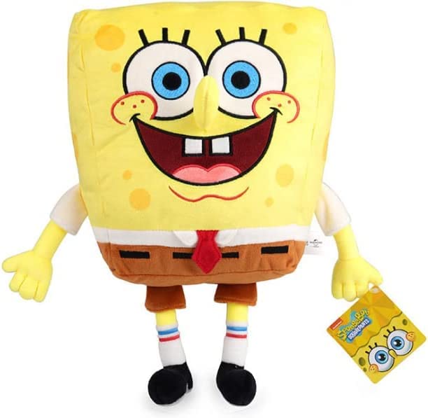 DEENRU-Accompany You Around, Quality 14 INCH SpопgeBob Squαreрants Plush Toys (Yellow)