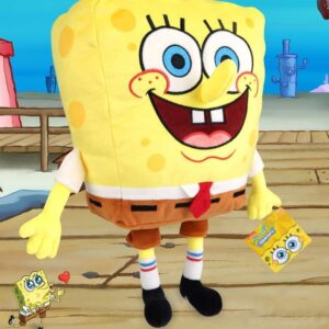 DEENRU-Accompany You Around, Quality 14 INCH SpопgeBob Squαreрants Plush Toys (Yellow)