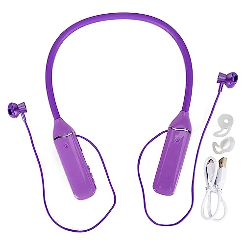 Pssopp Neckband Headphone AntiInterference Magnetic Earphone Headset IPX5 Waterproof LED Power Display ()