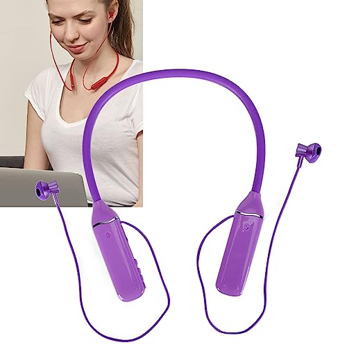 Pssopp Neckband Headphone AntiInterference Magnetic Earphone Headset IPX5 Waterproof LED Power Display ()