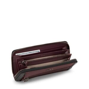 TUMI - Voyageur Zip-Around Continental Wallet for Women - Deep Plum