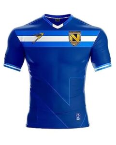 nicaragua men's special edition gold cup soccer jersey uniform blue (as1, alpha, m, regular, regular)