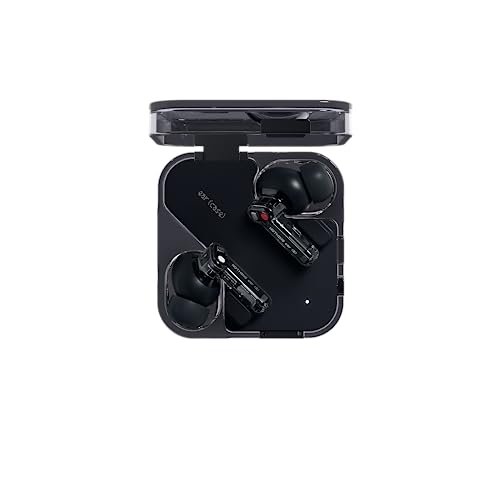 Nothing Ear 2 Wireless Earbuds Active Noise Cancellation to 40 db, Bluetooth 5.3 in Ear Headphones with Wireless Charging,36H Playtime IP54 Waterproof Earphones for iPhone & Android,Black