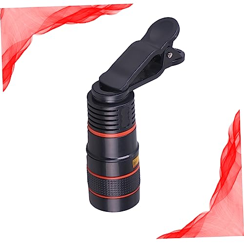 UKCOCO Mini Smart Phone Mini Phones Mini Telescope Smartphones Phone Magnifying Lens Monocular Zoom Optical Lens Macro Lens Cell Phone Telephone Magnifier Monocular Smart Phone