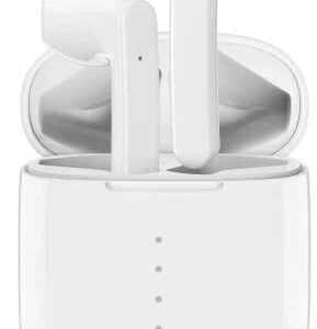 Wireless Earbud Bluetooth 5.0 Headphones Built in Mic in Ear Buds Noise Canceling 3D Stereo Air Buds Earbud Fast Charging, IPX8 Waterproof for Android/Samsung/iPhone - (White)