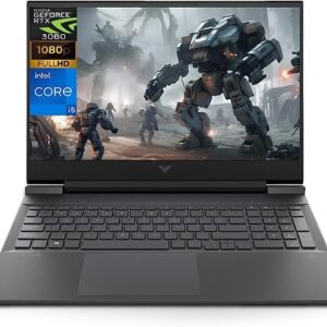 HP 2023 Newest Victus Gaming Laptop, 16.1" 144Hz Display, NVIDIA GeForce RTX 3060, 12th Gen Intel Core i5-12500H(12 Cores), 16GB DDR5 RAM, 1TB SSD, Backlit Keyboard, Windows 11, Bundle with JAWFOAL