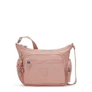 kipling women's gabbie small crossbody, lightweight everyday purse, casual shoulder bag, tender rose