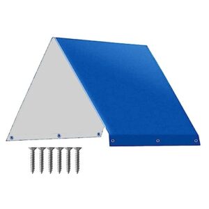 playground wooden replacement canopy swing set replacement tarp kids playground roof canopy cover replacement sunshade cover for backyard, outdoor(size:52 x 90 inch,color:blue)