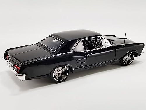 1964 Riviera Custom Cruiser Black Limited Edition to 354 Pieces Worldwide 1/18 Diecast Model Car by Acme A1806307