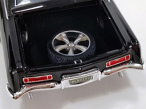 1964 Riviera Custom Cruiser Black Limited Edition to 354 Pieces Worldwide 1/18 Diecast Model Car by Acme A1806307