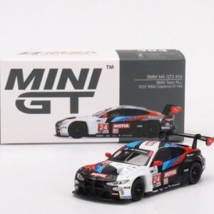 True Scale Miniatures Model Car Compatible with BMW M4 GT3#24 BMW Team RLL 2022 IMSA Daytona 24 Hrs 1/64 Diecast Model Car MGT00394