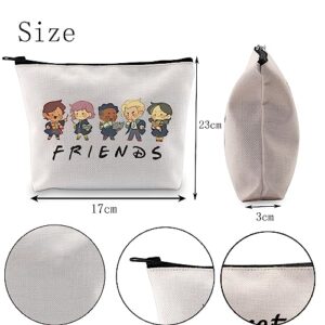 POFULL Owl Friends Characters Cosmetic Bag TOH Friends Fan gifts Magic Kingdom Gift (Owl Firends Cosmetic Bag)