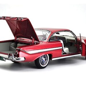 1961 Chevy Impala Sport Coupe Honduras Maroon Metallic American Collectibles Series 1/18 Diecast Model Car by Sun Star SS-2108