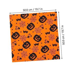 Amosfun 8pcs Pumpkin Cotton Fabric Quilt Fabric Quilting Fabric Camo Fabric Precut Fabric Scraps Sewing Craft Pre- Cut Quilt Squares Printed Craft Fabric Halloween Cloth DIY Sewing Cloth