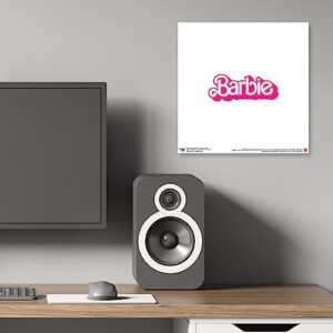 Trends International Gallery Pops Mattel Barbie: The Movie - Logo Wall Art Wall Poster, 12.00" x 12.00", Unframed Version