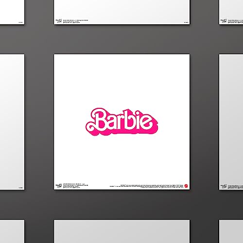 Trends International Gallery Pops Mattel Barbie: The Movie - Logo Wall Art Wall Poster, 12.00" x 12.00", Unframed Version