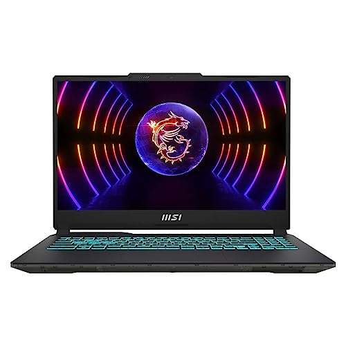 MSI 2023 Cyborg 15.6/inch 144HZ FHD Gaming Laptop, 13th Gen Intel Core i7-13620H, NVIDIA GeForce RTX 4050, 32GB DDR5 RAM, 2TB NVMe SSD, Wi-Fi6, Backlit Keyboard, Win11 Black