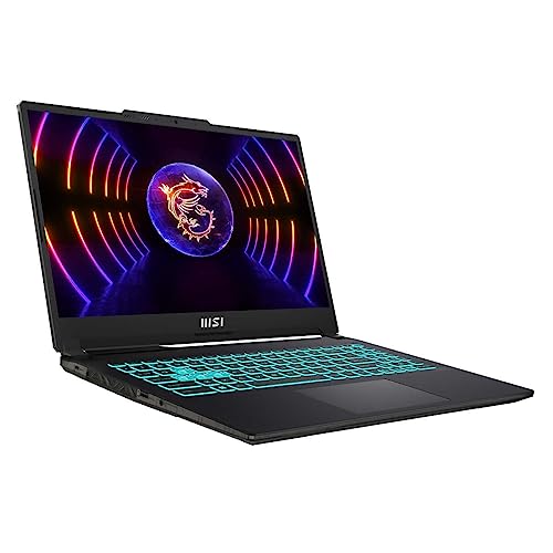 MSI 2023 Cyborg 15.6/inch 144HZ FHD Gaming Laptop, 13th Gen Intel Core i7-13620H, NVIDIA GeForce RTX 4050, 32GB DDR5 RAM, 2TB NVMe SSD, Wi-Fi6, Backlit Keyboard, Win11 Black