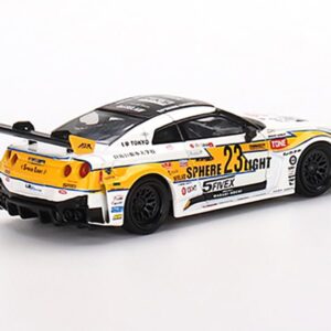 35GT-RR Ver.2 RHD (Right Hand Drive) LB-Silhouette Works GT #23 ALEC Robbins LB Racing Formula Drift (2022) Limited Edition 1/64 Diecast Model Car by True Scale Miniatures MGT00491