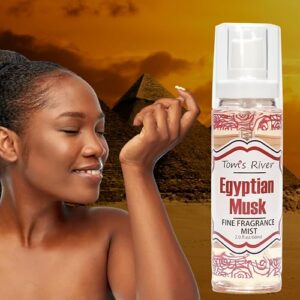 Infinix Egyptian Musk - Fine Fragrance Mist - 2 fl oz/60ml, Body Spray for Women, Gentle and Long Lasting Perfume for Men & Women, For Daily Use, Summer Ready