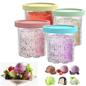 creami pints, for extra bowl for ninja creamy,24 oz creami deluxe pints bpa-free,dishwasher safe compatible nc500,nc501 series ice cream maker