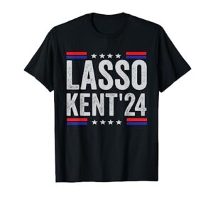 lasso kent' 24 funny usa sports 4th of july men women funny t-shirt