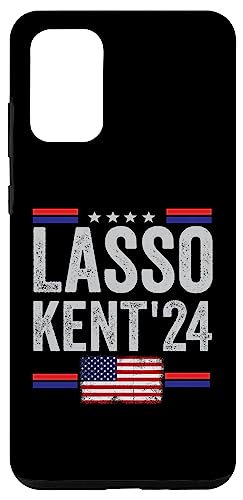 Galaxy S20+ Lasso Kent' 24 Funny Usa Flag Sports 4th of july Men Women Case