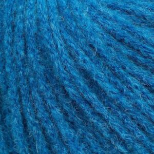 Blue Baby Alpaca, Merino Wool Blend Yarn, Worsted 50 Grams (1.76 Ounces) 100 Meters (109 Yards)