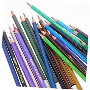 FAVOMOTO 2 sets Artists Drawing Sketch Pencils and of Colored Coloring for Professional Sketchers Supplies Graffiti Wooden Water Water-soluble Art Portable Book Color