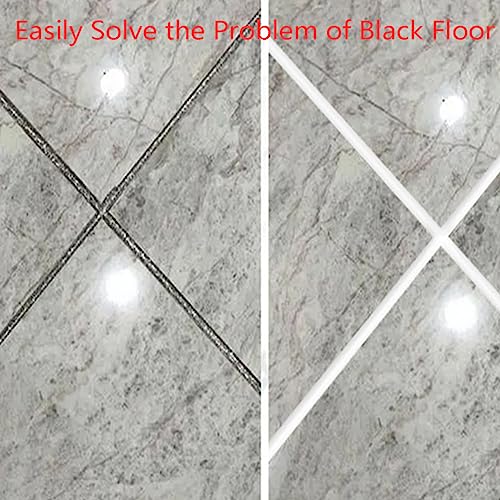 Waterproof Ceramic Tile Marker,Floor Paint Maker Ceramic Tile Marker Tile Grout Pen,Tile Gap Repair Pen Special,Waterproof Grout Paint,for Bathroom, Kitchen, Parlor, Wall and Floor (5pcs,Dark Gray)