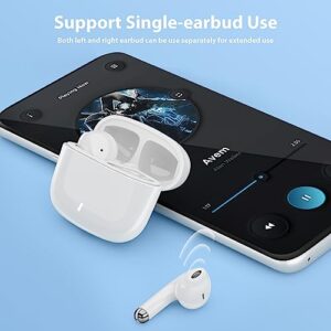 Wireless Earbuds for Samsung S23 S22 Ultra A53, 5.3 Bluetooth Earbuds Noise Cancelling Ear Buds with Mic Touch Control HiFi Stereo Wireless Headphones for Pixel 7 Pro 7A 6 Pro 6A iPhone 14 Pro Max 13