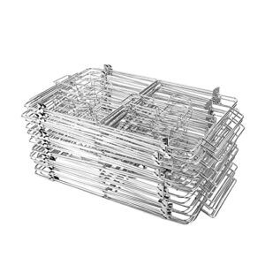 chafing wire rack buffet stand - 24 pack full size racks for dish serving trays food warmer catering supplies for parties, occasions, or events
