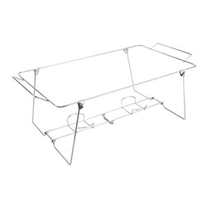 Chafing Wire Rack Buffet Stand - 24 Pack Full Size Racks for Dish Serving Trays Food Warmer Catering Supplies for Parties, Occasions, or Events