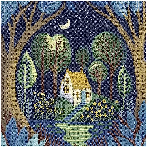 Heritage Crafts Cross Stitch Kit - Verdant Canopy (Aida)