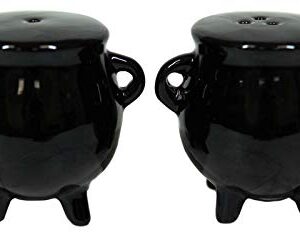 "Home Décor Accents" Halloween Witching Hour Witch Magic Cauldrons Salt N Pepper Shakers - Home Accents 33-kl1-9016