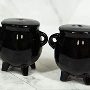 "Home Décor Accents" Halloween Witching Hour Witch Magic Cauldrons Salt N Pepper Shakers - Home Accents 33-kl1-9016