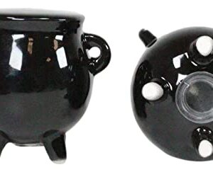 "Home Décor Accents" Halloween Witching Hour Witch Magic Cauldrons Salt N Pepper Shakers - Home Accents 33-kl1-9016