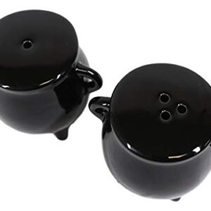 "Home Décor Accents" Halloween Witching Hour Witch Magic Cauldrons Salt N Pepper Shakers - Home Accents 33-kl1-9016