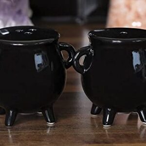 "Home Décor Accents" Halloween Witching Hour Witch Magic Cauldrons Salt N Pepper Shakers - Home Accents 33-kl1-9016