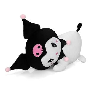 19inch kawaii weighted stuffed animal, kulomi plush toy cat sleeping pillow 3.1ibs for kids fan