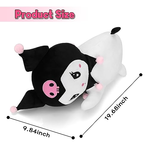 19inch Kawaii Weighted Stuffed Animal, Kulomi Plush Toy Cat Sleeping Pillow 3.1Ibs for Kids Fan