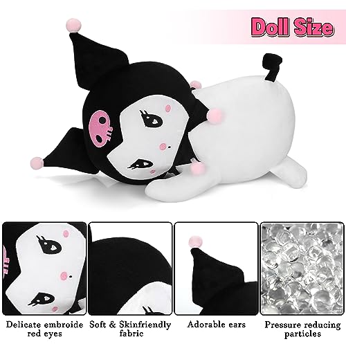 19inch Kawaii Weighted Stuffed Animal, Kulomi Plush Toy Cat Sleeping Pillow 3.1Ibs for Kids Fan