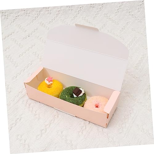 ULTECHNOVO 20pcs Boxes Candy Containers Mini Cupcake Boxes Macaron Box Baking Packaging Box Goodie Snack Box Gift Boxes for Cookies White Muffin Candy Box Biscuit Box Paper Cup Pastry