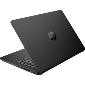 HP Portable Laptop, Student and Business, 14" HD Display, Intel Quad-Core N4120, 8GB DDR4 RAM, 64GB eMMC, 1 Year Office 365, Webcam, SD Card Reader, HDMI, Wi-Fi, Windows 11 Home, Black, KKE Mousepad