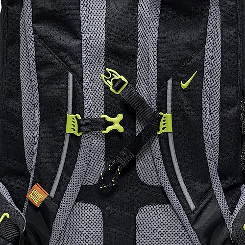 Nike Hike Black/Particle Grey/Atomic Green DJ9677-010 Backpack (27L) (Black/Particle Grey/Atomic Green)