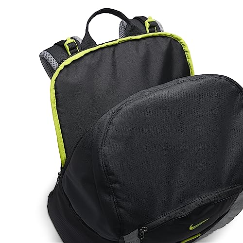 Nike Hike Black/Particle Grey/Atomic Green DJ9677-010 Backpack (27L) (Black/Particle Grey/Atomic Green)