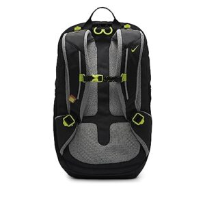 Nike Hike Black/Particle Grey/Atomic Green DJ9677-010 Backpack (27L) (Black/Particle Grey/Atomic Green)