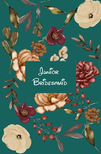 junior bridesmaid notes: Bridesmaid Notes Wedding notebook makes a great gift for girls