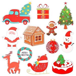fimcosy 12 pcs chirstmas cruise magnets cruise door carnival decorations accessories magnetic funny door decorations for cruise ship happy halloween decorations for cabin door refrigerator car