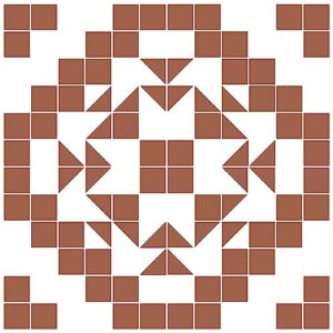 floorpops 12-in by 12-in terracotta matias peel & stick floor tiles